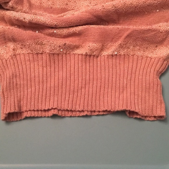 Small Tan Guess Glitter Sweater - Picture 4 of 5